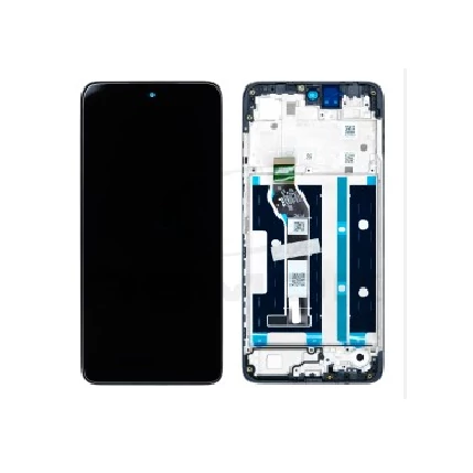 Samsung A366 Galaxy A36 5G, LCD kijelző érintőplexivel és előlap kerettel, fekete (GH82-36841A) (SERVICE PACK) (GYÁRI)