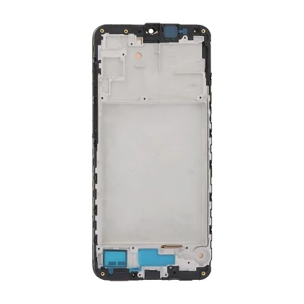 Samsung A166 Galaxy A16 5G, LCD kijelző érintőplexivel és előlapkerettel, fekete (Utángyártott)