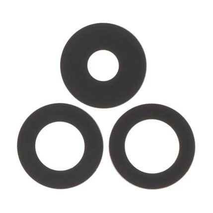 Samsung A566 Galaxy A56, Kamera lencse, (3db-os), fekete (GYÁRI)