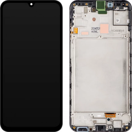 Samsung A366 Galaxy A36 5G, LCD kijelző érintőplexivel és előlap kerettel, fehér (GH82-36841B) (SERVICE PACK) (GYÁRI)