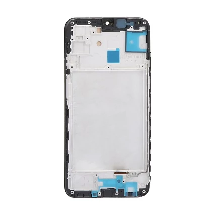 Samsung A155/A156 Galaxy A15 4G/ A15 5G, LCD kijelző érintőplexivel és előlap kerettel, fekete TFT