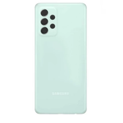 Samsung A525/A526/A528 Galaxy A52/A52 5G/A52s 5G, Akkufedél, (kameraplexivel), fehér (GYÁRI BONTOTT Grade A)