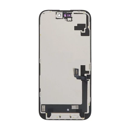 Apple iPhone 16, LCD kijelző érintőplexivel (SOFT OLED 120Hz Diagnosztizálható), fekete 