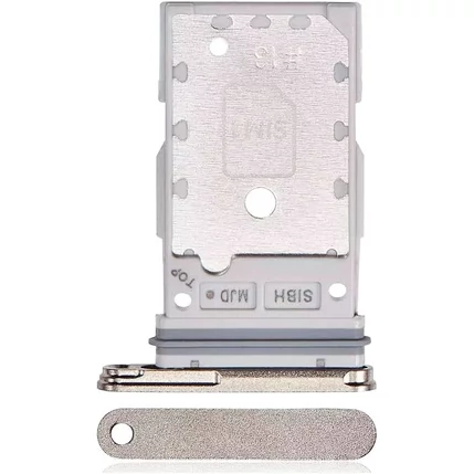 Samsung S928 Galaxy S24 Ultra DualSIM, SIM kártya tartó tálca, szürke, Titanium Gray (GYÁRI)