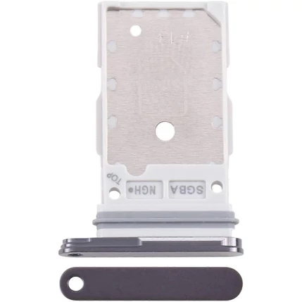 Samsung S931/S936 Galaxy S25/S25+ DualSIM, SIM kártya tartó tálca, kékesfekete, Blueblack (GYÁRI)