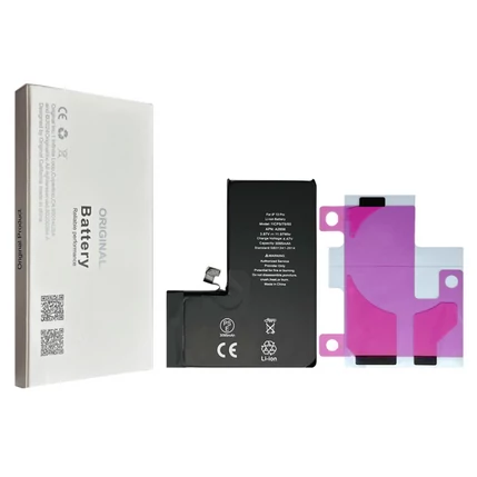 Apple A2656 iPhone 13 Pro 3095mAh, Akkumulátor + ragasztó (OEM) Li-Ion (közvetlen telepítés, nincs felugró ablak, 100%-os állapot)