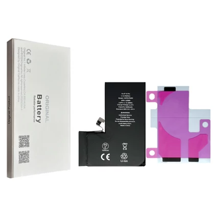 Apple A2866 iPhone 14 Pro 3279mAh, Akkumulátor + ragasztó (OEM) Li-Ion (közvetlen telepítés, nincs felugró ablak, 100%-os állapot)