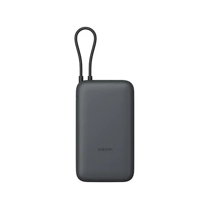 Xiaomi 20000mAh 22,5W, Integrált USB-C kábel, Külső akkumulátor, (BHR9740GL), sötétszürke