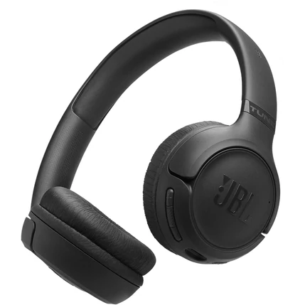 JBL Tune 530BT, Multipont Bluetooth headset, fejhallgató 5.3, fekete (JBLT530BTBLK)
