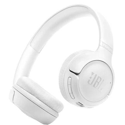 JBL Tune 530BT, Multipont Bluetooth headset, fejhallgató 5.3, fehér (JBLT530BTWHT)
