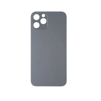 Apple iPhone 13 Pro  Max, Akkufedél + ragasztó, (nagy lyukú verzió), fekete (OEM)