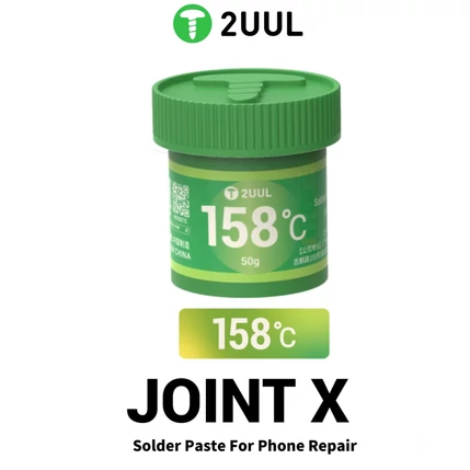 2UUL Joint X 158°C 50g (GS158), Alacsony Hőmérsékletű forrasztópaszta