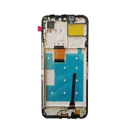 Honor 70 Lite/Honor X8 5G/X5/X6 4G/X6S, LCD kijelző érintőplexivel és előlapkerettel, fekete (UTÁNGYÁRTOTT)