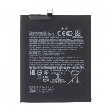 Nokia CN110, X10/X20/X100 4470mAh Akkumulátor,  Li-Ion (OEM)