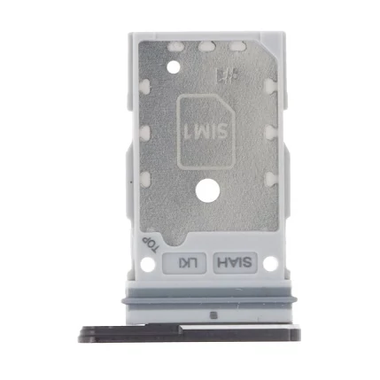 Samsung S918 Galaxy S23 Ultra DualSIM, SIM kártya tartó tálca, fekete (GYÁRI)