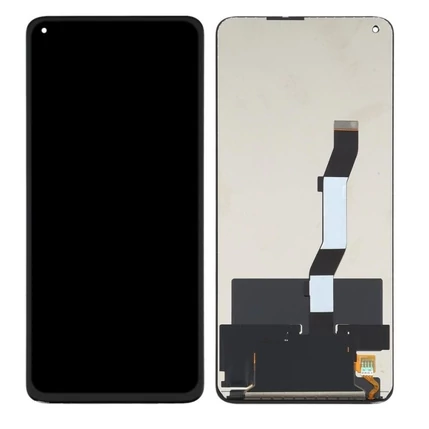 Xiaomi Mi 10T 5G/10T Pro 5G, LCD kijelző érintőplexivel, fekete (UTÁNGYÁRTOTT)