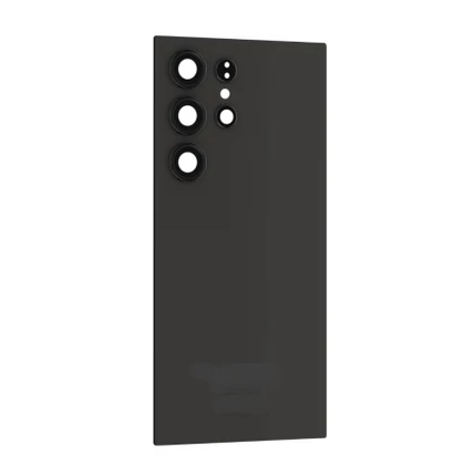 Samsung S928 Galaxy S24 Ultra, Akkufedél, (kameraplexivel), fekete, Black Titánium (GYÁRI BONTOTT ÚJ ÁLLAPOTÚ) 