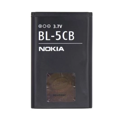 Nokia BL-5CB 100/1208/6030/N70/3110/E50/C2-01 Li-Ion 3.7V 800mAh eredeti/gyári akku/akkumulátor