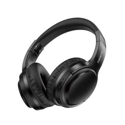 Foneng BL53, Bluetooth headset 5.3, fekete