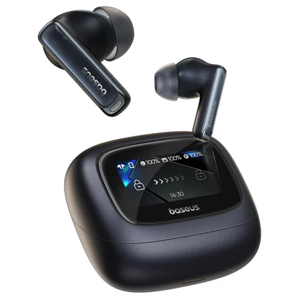 Baseus M2s Ultra, Bluetooth headset 5.4, fekete (A00074101123-00)