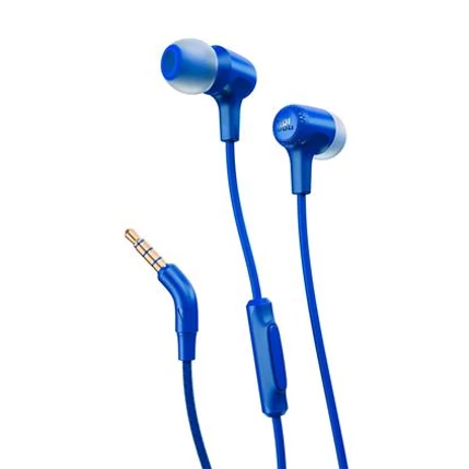JBL E15 (JBLE15BLU), 3,5mm Jack Stereo Vezetékes Headset, kék