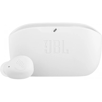 JBL Wave Buds TWS, Bluetooth headset 5.2 IP54 vízálló, fehér (JBLWBUDSWHT)