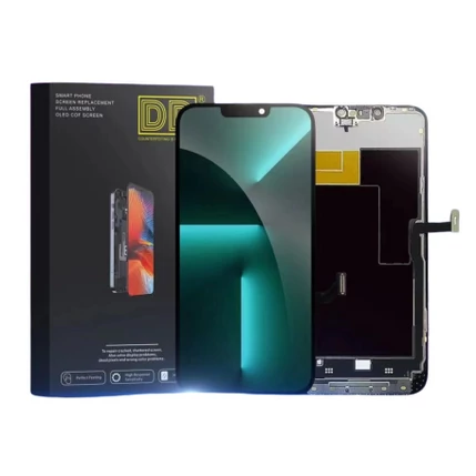 Apple iPhone 13 Pro Max, LCD kijelző érintőplexivel (DD SOFT OLED 120Hz  IC CSERE TÁMOGATÁS  EREDETI GYÁRI MÉRET ÉS VASTAGSÁG), fekete  