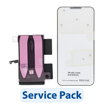 Apple A3018 iPhone 15 3349mAh, Akkumulátor + ragasztó + csavarszett (Gyári) Li-Ion 661-35885 (SERVICE PACK)