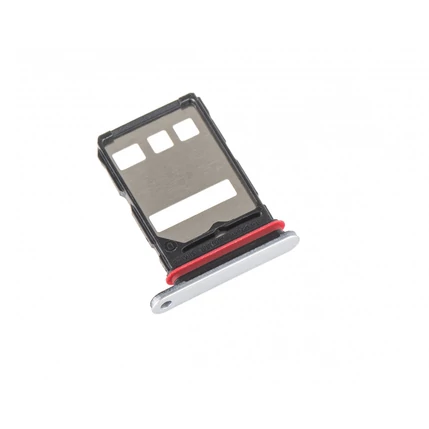  Honor 400 Smart 5G/X7d 5G, SIM kártya tartó tálca 9707ACAL, ezüst (GYÁRI) (SERVICE PACK)