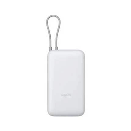 Xiaomi 20000mAh 22,5W, Integrált USB-C kábel, Külső akkumulátor, (BHR9738GL), világosszürke