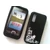 Samsung S5230 Star, Szilikon tok, S-Case, fekete Virágos