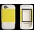Nokia 5300 elő+akkuf, Előlap, sárga