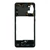 Samsung A315 Galaxy A31, Előlap (LCD) keret, fekete