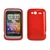HTC G13 Wildfire, Szilikon tok, S-Case, piros