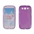 Samsung i9300/i9301 S3/S3 Neo, Szilikon tok, S-Case, lila