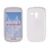 Samsung i8190 Galaxy S3 Mini, Szilikon tok, S-Case, fehér