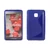 LG Optimus L3 2 E430, Szilikon tok, S-Case, kék