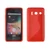 Huawei Y300, Szilikon tok, S-Case, piros