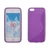 Apple iPhone 5/5S/SE/6C, Szilikon tok, S-Case, lila