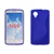 LG Google Nexus 5 D820, Szilikon tok, S-Case, kék