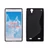 Sony Xperia T2 Ultra D5322, Szilikon tok, S-Case, fekete