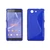 Sony Xperia Z3 Mini D5803, Szilikon tok, S-Case, kék