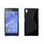 Sony Xperia Z5 E6603, Szilikon tok, S-Case, fekete