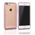 Samsung A320 Galaxy A3 2017, Szilikon tok, Clear, rózsaszín