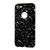Samsung A600 Galaxy A6 2018, Szilikon tok, Splash, fekete-fehér