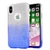 Huawei Y6/Y6 Prime 2018, Szilikon tok, Bling (Csillámos), kék