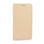 Huawei Mate 30 Lite, Oldalra nyíló flip tok, Smart, arany