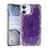 Samsung A207 Galaxy A20S, Szilikon tok, Brilliant (Csillámos), lila