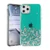 Samsung A225/M225 Galaxy A22 4G/M22 4G, Szilikon tok, Brilliant (Csillámos), zöld