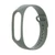 Xiaomi Mi Band 5/6/7, szilikon óraszíj, khaki